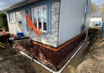 Réfection de drain, Sicotte